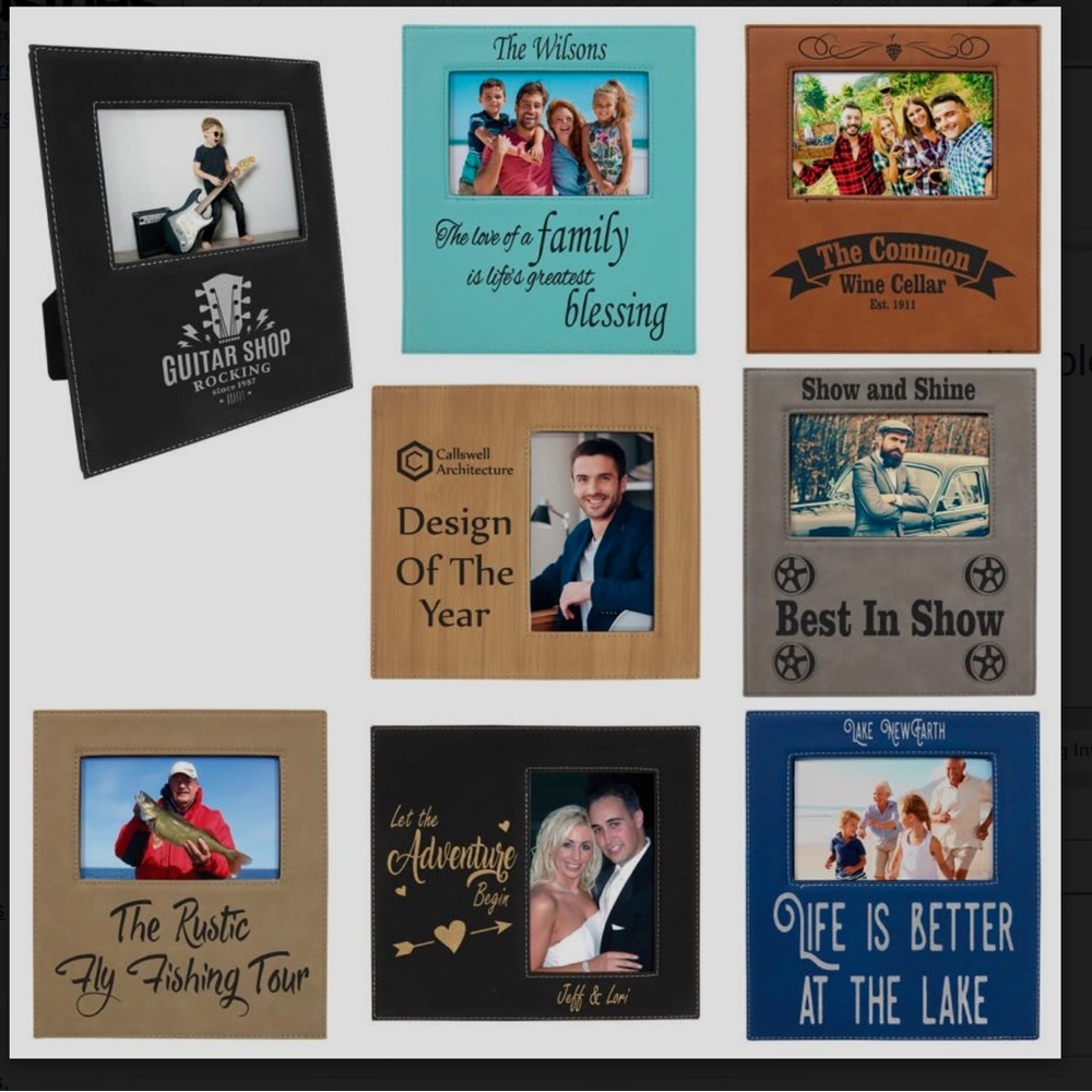 Picture Frame (Faux Leather)